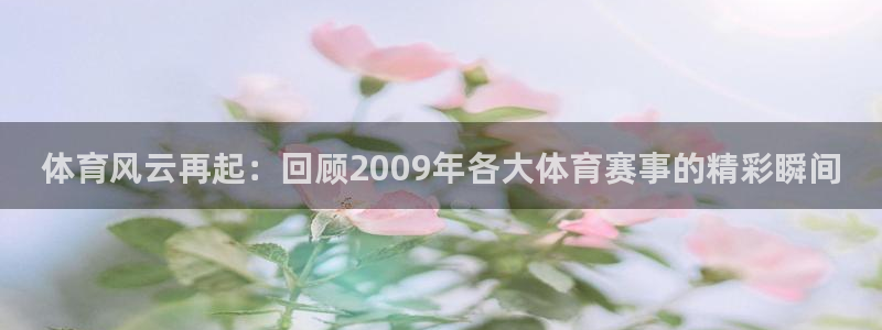 黑白直播cba直播：体育风云再起：回顾2009年各大体育赛事的精彩瞬间